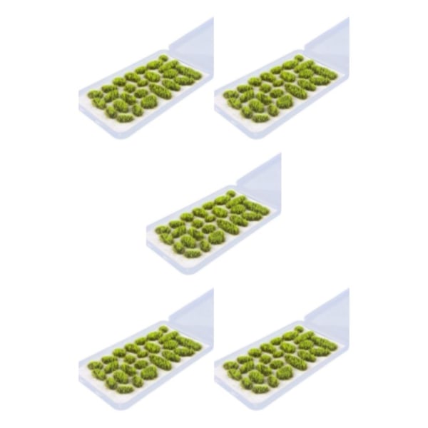 1/2/3/5 25x Simulation Cluster För Grass for Train Scenery Yellow Green 6mm 5Set