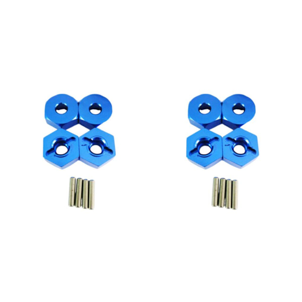1/2/3/5 4MM hjulfäste för 1/14 LC larvband Hög precision 4MM dark blue 2Set