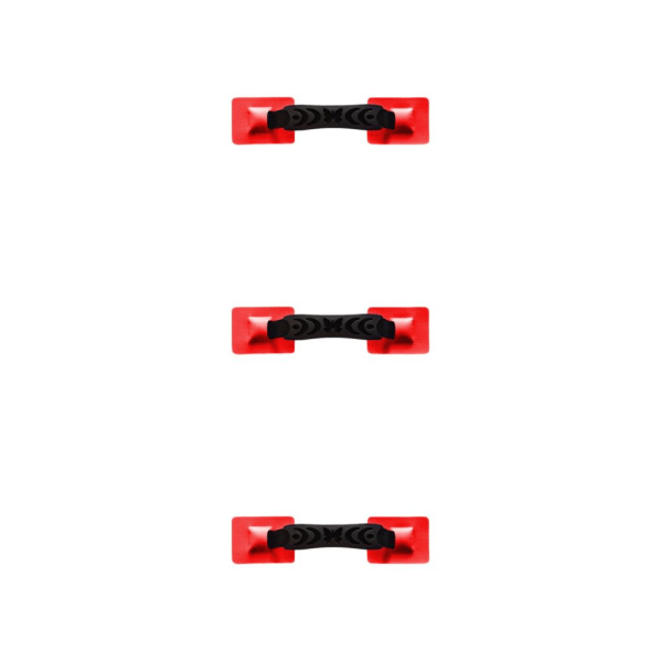 1/2/3/5 PVC- nylon Armstödsgrepp för uppblåsbar kajak Red 31x7CM 3Set