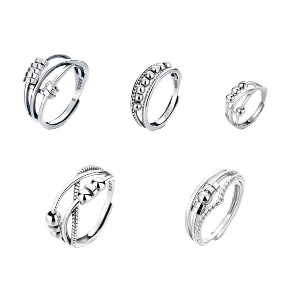 Ringöppning Justerbara Retro Ringar Dekor Smycken för presenthand Type 1  67c1 | Type 1 | Fyndiq