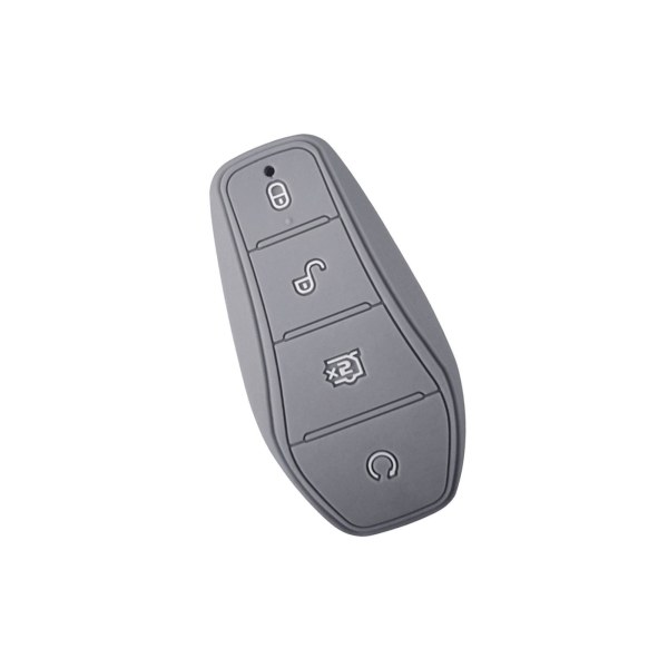 1/2/3/5 Silikon Car Key Case Cover för Byd Atto 3 Ersättning Gray 9 x 5cm 1Set