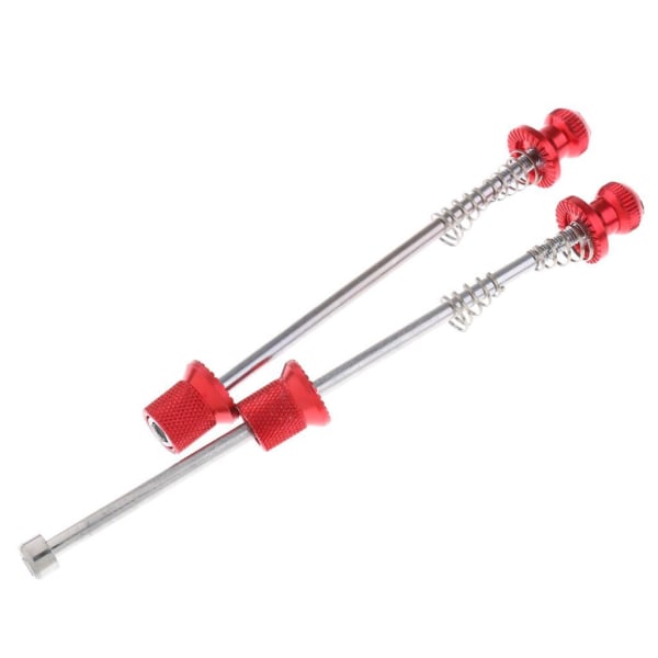 1/3/5 Fram Bak Quick Release Axle För Cykelspett för väg Red 1Set