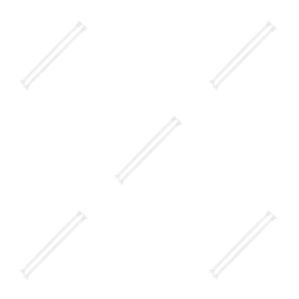 2/3/5 Dam Non-För slip BH-remmar Justerbar ersättning White 5Set