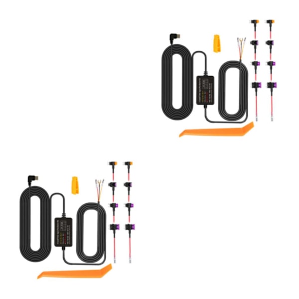 1/2/3/5 Slitstark och snabbladdning Type-C Hardwire Kit för TYPEChead 2PCS