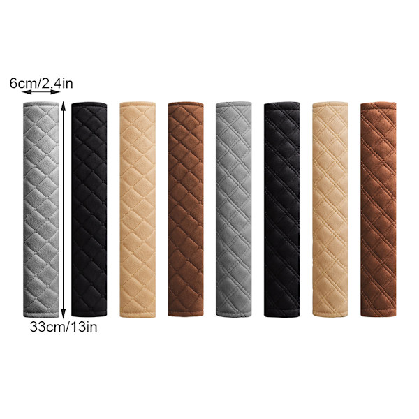 1/2/3/5 2 stycken Supermjuka, mjuka bilkåpor Ingen blekning Ingen fällning coffee single line 33CM 1Set