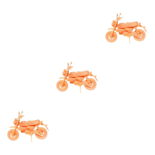 1/3/5 1:64 Motorcykelmodell Miniatyrmotorcykel för layout 3Set
