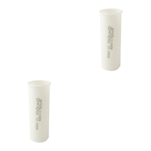 1/2 cykel Sadelstolpe Shim Sadelstolpe Tube Vikbar cykel reducerande 2Set