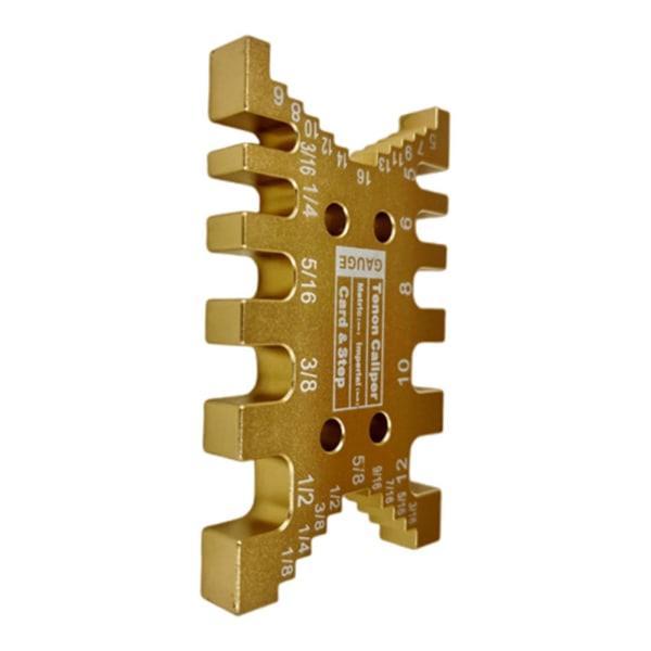 1/2/3 Träbearbetningsverktyg Tenon Bromsok sågbord Verktygsmaskin Gold 1 Pc