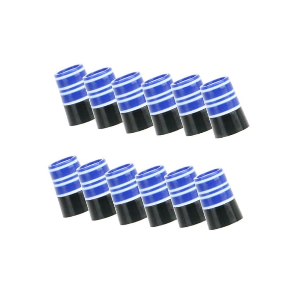 1/2/3/5 12st hållbara golfjärnshylsor för för konisk spetsjärn Blue White 9.3x20x13.8mm 1Set