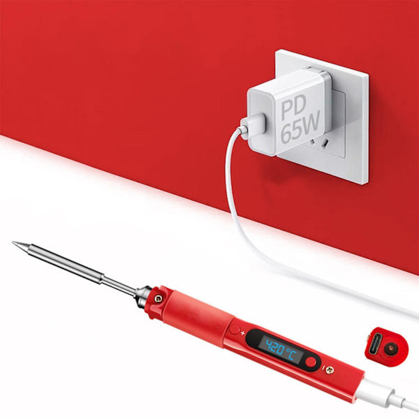 1/5 mini lödkolv för intelligent underhållshushåll Soldering Iron 1 Pc