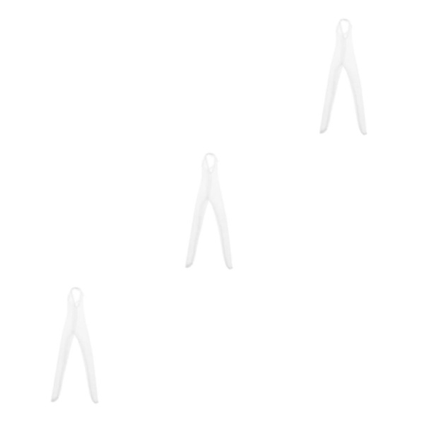 1/2/3 1:12 Jumpsuit Kläder för kvinnor för HT Action Figure Kläder White 13.6cm 3Set