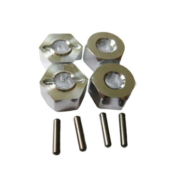 1/2/3/5 4MM hjulfäste för 1/14 LC larvband Hög precision 4MM silver 1Set