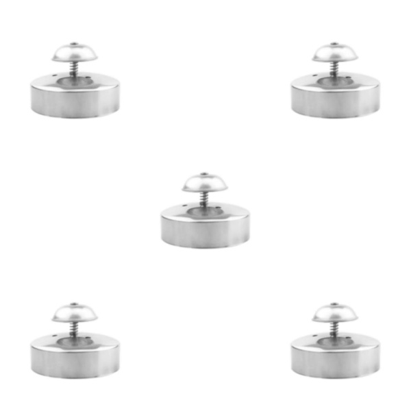 1/2/5 Hög temperaturbeständig rostfri smörgås För 5PCS