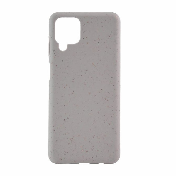 Biologiskt nedbrytbar skal - Samsung - Galaxy A12 - Beige - Halvstyv - Vetestrå. Beige