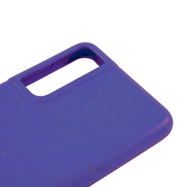 Biologisk nedbrydelig coque - Samsung - Galaxy A53 (5G) - Lilla - Elegant - Hvede strå Lila
