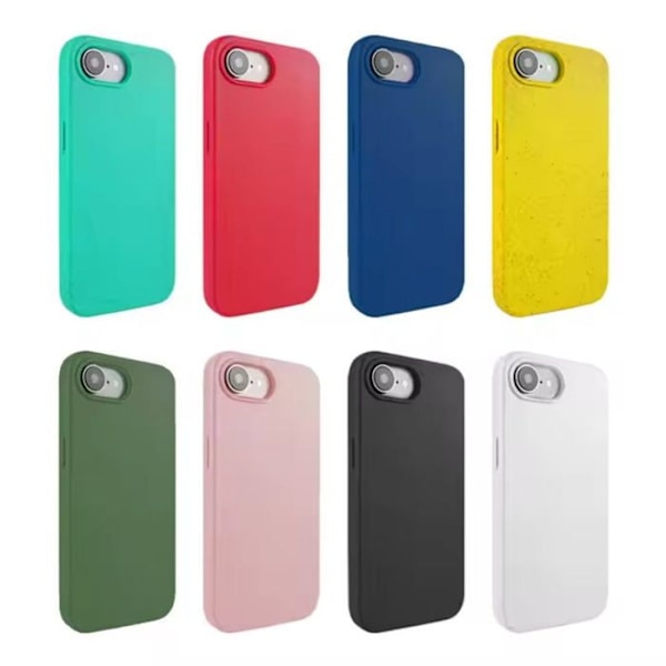 Ekologiskt skal - Ej specificerat - iPhone 16e (SE 4 2025) - Svart - Halvstyv - Elegant Svart