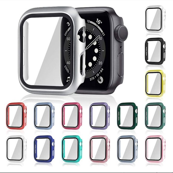 Hårdt etui til Apple Watch 45mm (Serie 7/8/9) Sort