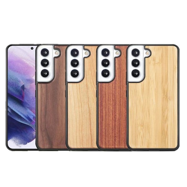 Träfodral - Samsung - Galaxy A15 - Valnöt - TPU - Skyddande Valnöt