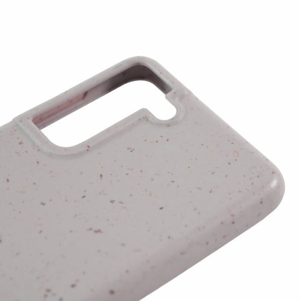 Biologiskt nedbrytbart skal - Samsung - Galaxy S21 - Beige - Optimal skydd - Vetestrå. Beige