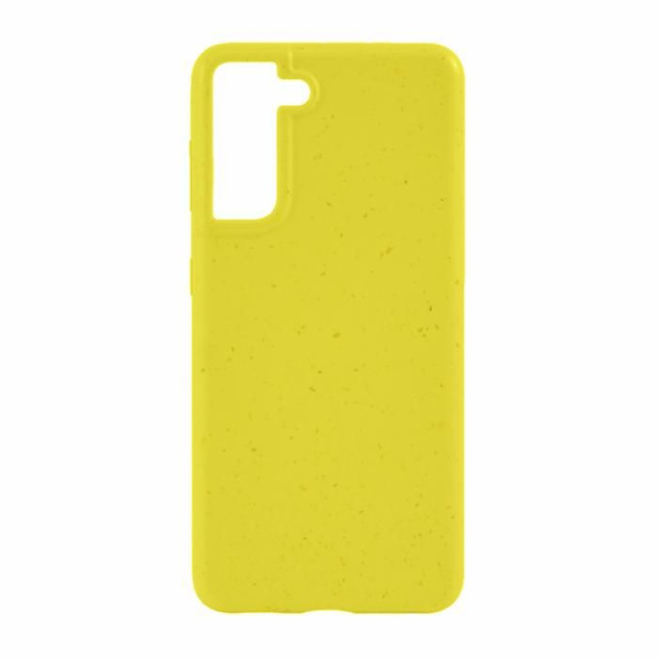 Biologisk nedbrytbar skal - Samsung - Galaxy S22 Plus - Gul - Elegant - Vetehalm Gul