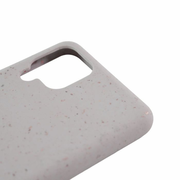 Biologiskt nedbrytbar skal - Samsung - Galaxy A12 - Beige - Halvstyv - Vetestrå. Beige