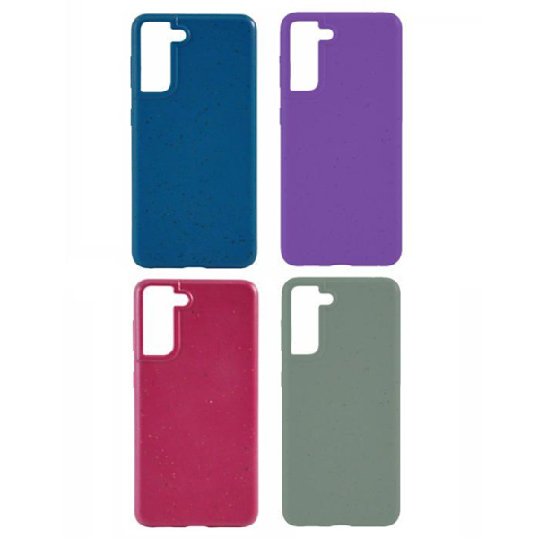Biologisk nedbrydeligt cover til Samsung Galaxy S23 Purple Lila