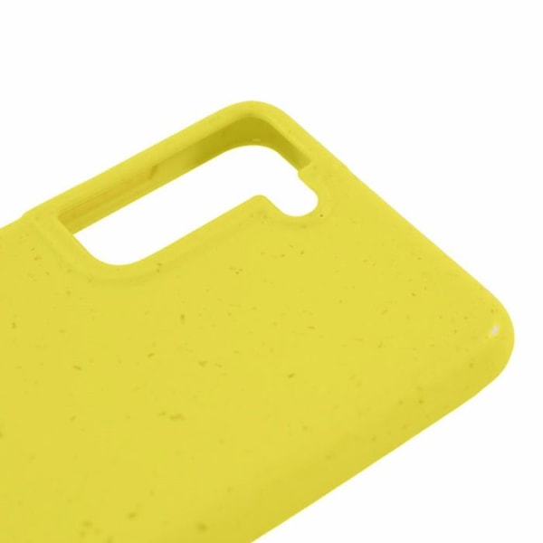 Biologisk nedbrytbar skal - Samsung - Galaxy S22 Plus - Gul - Elegant - Vetehalm Gul