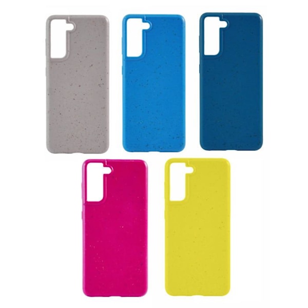 Biologiskt nedbrytbart skal - Samsung - Galaxy S21 - Beige - Optimal skydd - Vetestrå. Beige