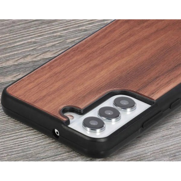 Wood case - Samsung - Galaxy A25 (5G) - Walnut - TPU - Elegant and protective kastanj