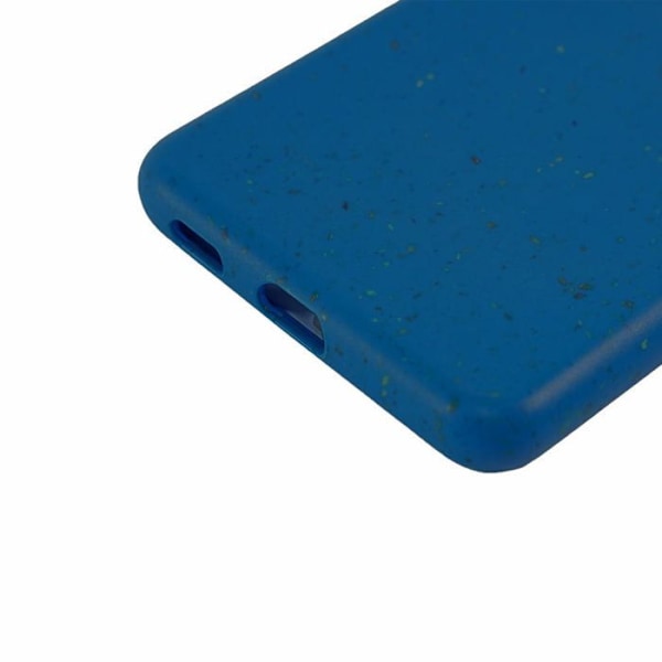 Biologisk nedbrydelig coque - Samsung - Galaxy S21 - Mørkeblå - Elegant - Semihård marinblå