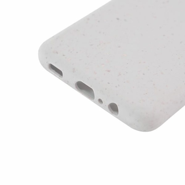 Biodegradabelt fodral - Samsung - Galaxy A12 - Vit - Elegant - Halvhård Vit