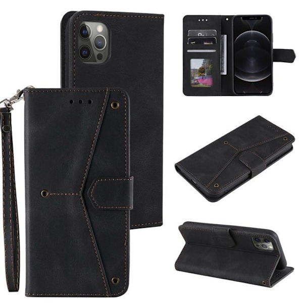 Portefeuille-etui til Samsung Galaxy A25 (5G) Sort