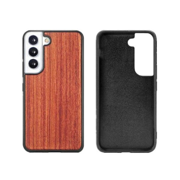Träskal - Samsung - Galaxy S24 - Valnöt - TPU - Skyddande kastanj