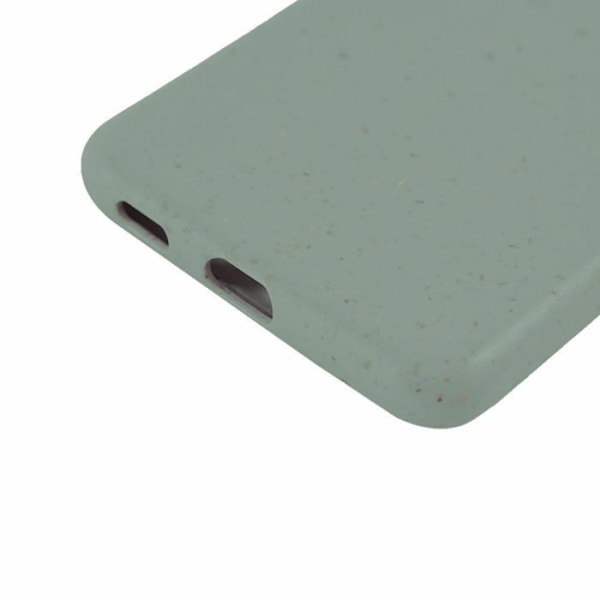 Biologisk nedbrydelig cover - Samsung - Galaxy S22 - Militærgrøn - Elegant - Hvedehalm militärgrönt