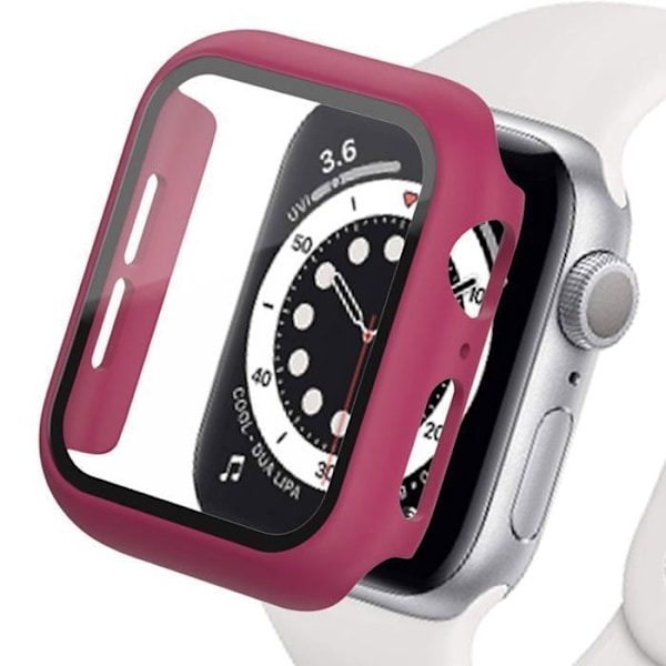 Hårdt etui - Apple - Watch 40 mm - Cherry - Skærmbeskyttelse - Series 4/5/6/SE/SE2 Körsbär