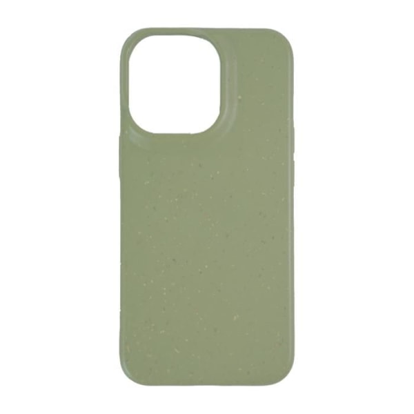 Biologisk nedbrydeligt iPhone 14 Pro cover, militærgrøn