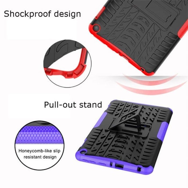 Skridrom Antishock - Ikke specificeret - iPad 5/6, iPad Air 1/2 - 9,7'' - Blå - Optimal beskyttelse Blå