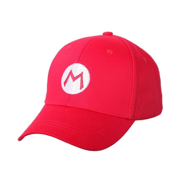 Super Mario Basebollkeps, Tecknad Hatt för Rollspel yellow