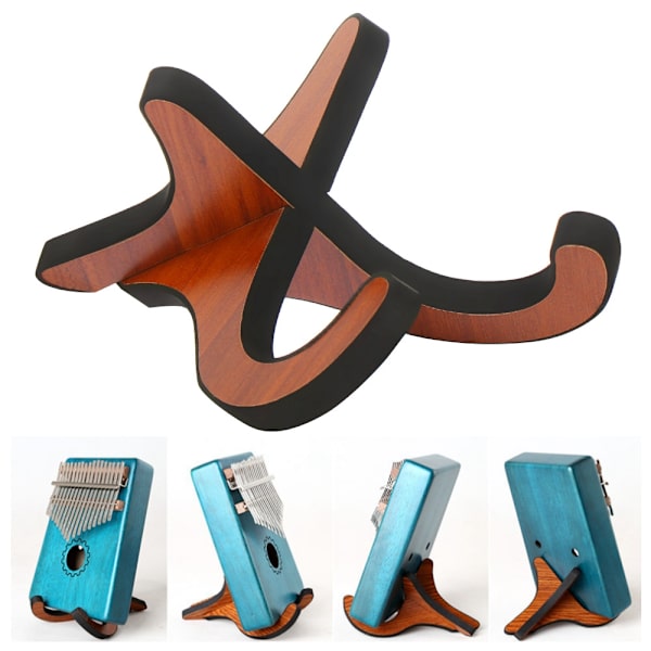Trägitarrställ Hopfällbart Ukulele-displayställ White Ukulele Stand