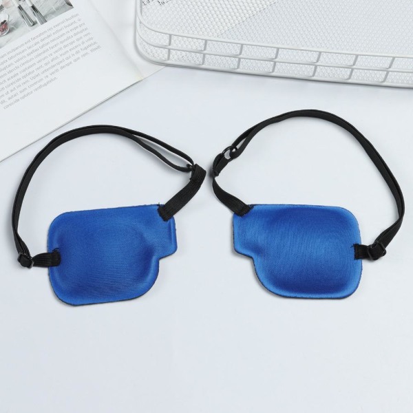 Amblyopia Eye Mask Single Eye Patch Cover Korrigerar astigmatism grey left eye