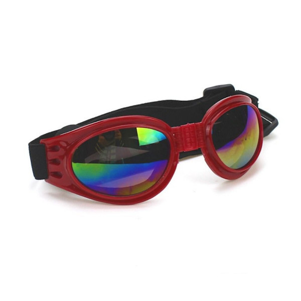 Vikbara hundsolglasögon med UV-skydd Red