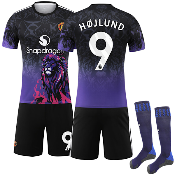 2025-2026 Manchester United Special Edition Børne Voksen Fodboldtrøje Nr. 9 Højlund 22