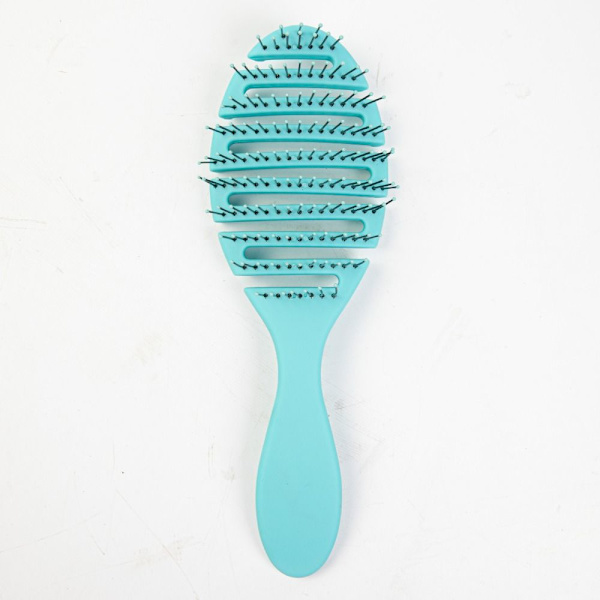 Detangling hårborste Våtkam Salong Tool Blue