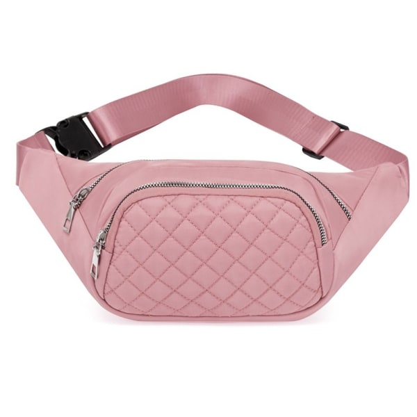 Kvinnor Fanny Pack Bältesväska Crossbody midjepaket för resor Löpning Promenader black