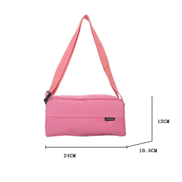 Crossbody-väska med stor kapacitet Casual Mångsidig Oxford-väska red