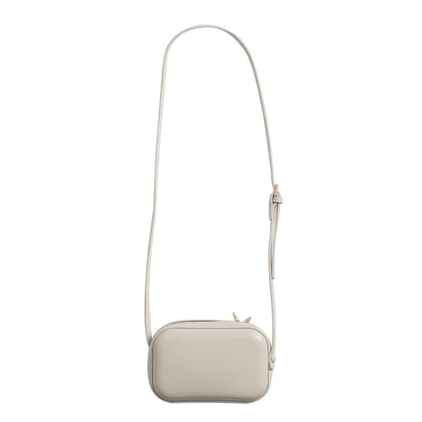 Dam Crossbody Väska Läder Dubbel Dragkedja Axelväskor Retro Handväskor Plånbok brown
