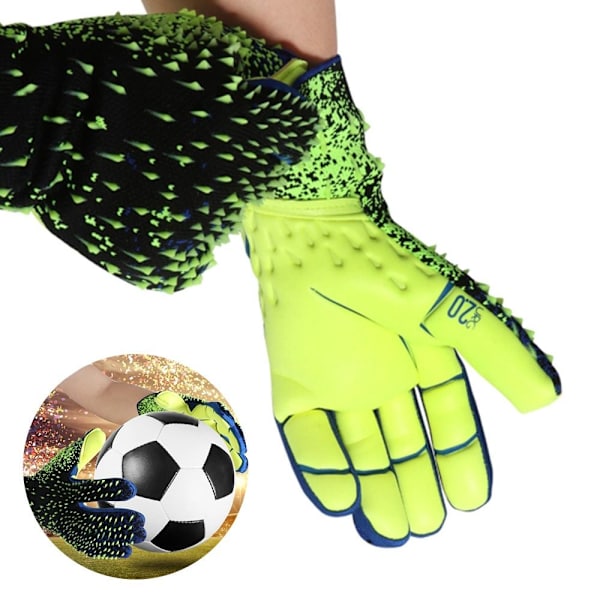 Fotbollsmålvakt Fotbollshandskar Green Kids-6