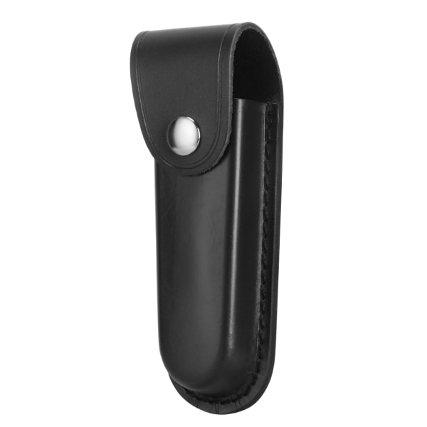 Läder Slida Hållare Ficklampa Bälte Fodral Skida case 4