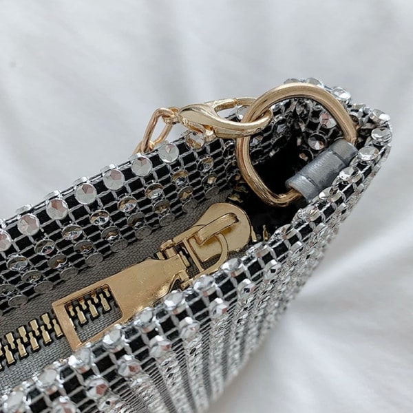 Kvinnor Bröllopsfest Clutch Axelväskor Handväskor black