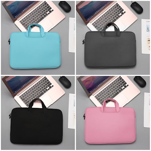 11 13 14 15 15,6 tums Laptopväska För Laptop MacBook grey 15 inch